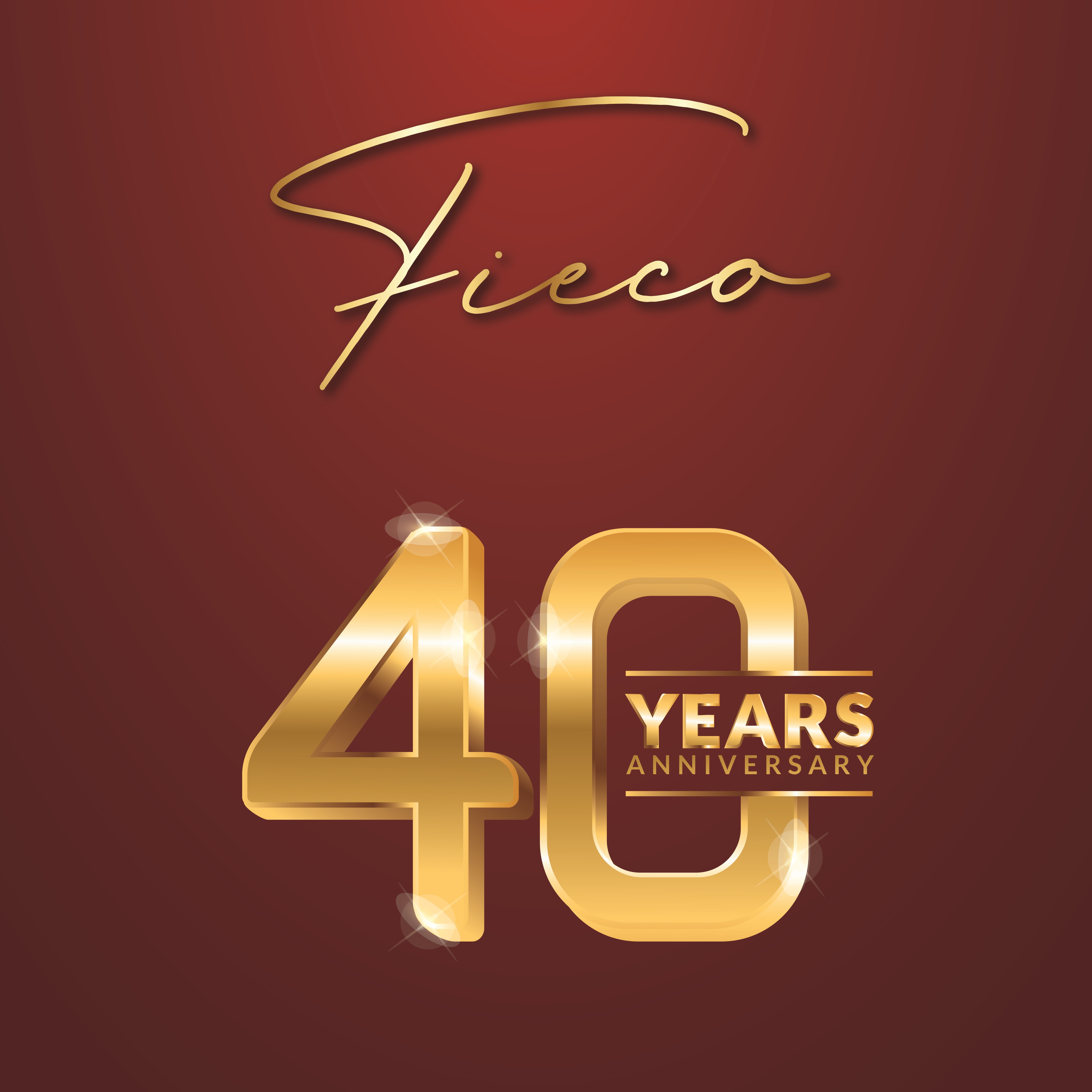 FIECO ครบรอบ 40 ปี แห่งความสำเร็จ  40 ปีที่ผ่านมากับเส้นทางแห่งการเติบโต พัฒนา และสร้างสรรค์สิ่งใหม่ๆ บริษัท ไฟโก จำกัด ขอขอบคุณลูกค้า คู่ค้า และพนักงานทุกคนที่เป็นส่วนหนึ่งของความสำเร็จนี้