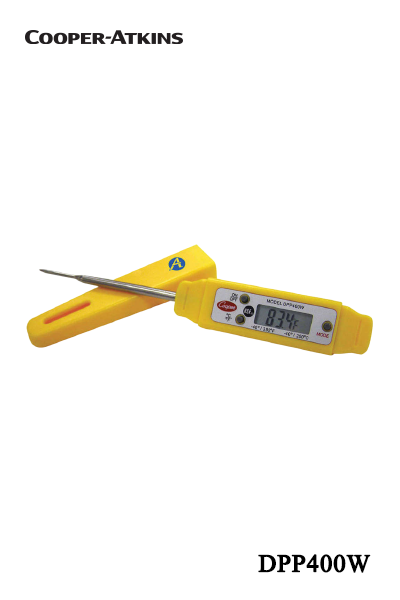 เครื่องวัดอุณหภูมิอาหารแบบปากกา Cooper-Atkins DPP400W สำหรับงานครัว