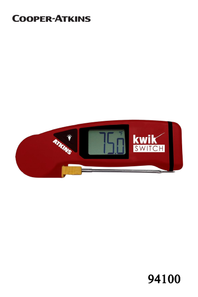 เครื่องวัดอุณหภูมิอาหารแบบพับ KwikSwitch 94100 สำหรับครัวมืออาชีพ