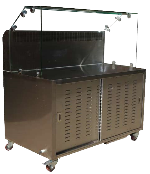 เคาน์เตอร์ครัวไร้ปล่อง RJ Fusion Counter พร้อมระบบกำจัดควันและกลิ่น