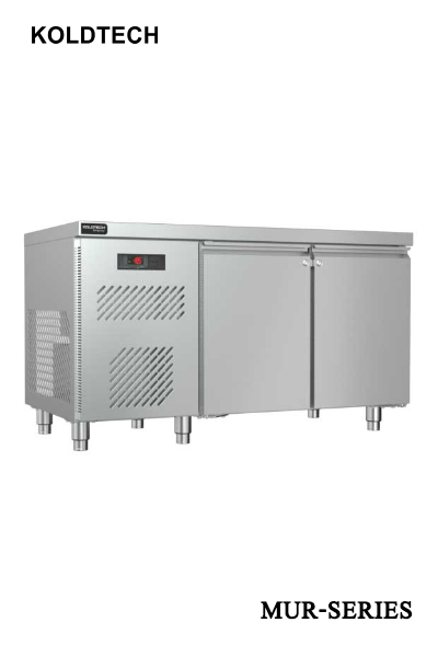 ตู้เย็นใต้เคาน์เตอร์ KOLDTECH MUR-Series สำหรับครัวเชิงพาณิชย์
