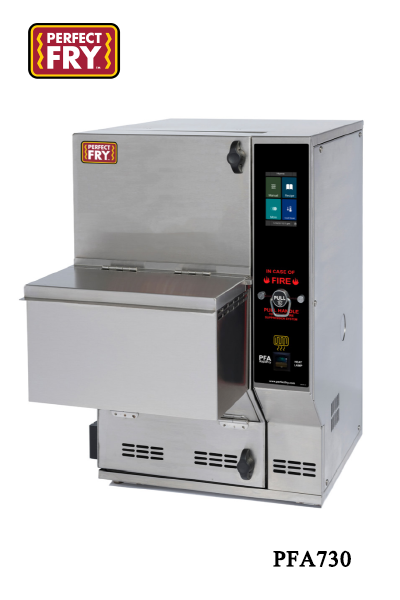 เครื่องทอดอัตโนมัติไร้ปล่อง Perfect Fry PFA730 สำหรับร้านอาหารและ QSR