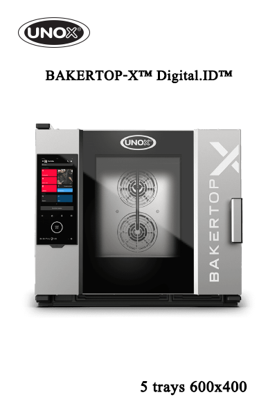 เตาอบเบเกอรี่ Combi Oven UNOX BAKERTOP-X สำหรับร้านเบเกอรี่และพาสตรี