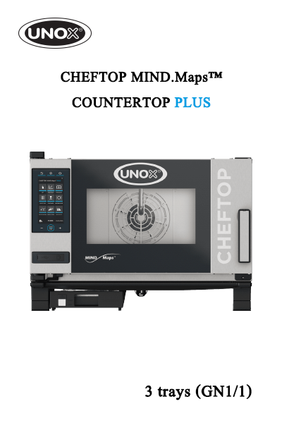 เตาอบ Combi Oven UNOX CHEFTOP MIND.Maps PLUS สำหรับครัวมืออาชีพ