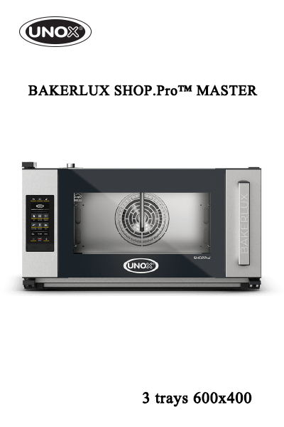 เตาอบเบเกอรี่ UNOX BAKERLUX SHOP.Pro MASTER สำหรับร้านเชิงพาณิชย์