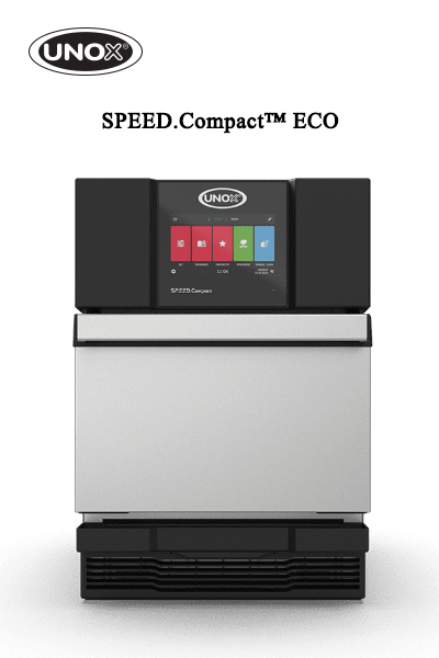 เตาอบความเร็วสูง UNOX SPEED.Compact ECO สำหรับร้านอาหารและคาเฟ่